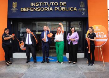 Inauguran punto naranja en defensoría pública
