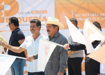 Mejoraran la movilidad en Pesquería con obras de pavimentación