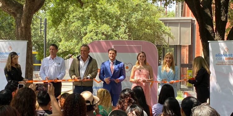 Inauguran dos lactarios en Parque Fundidora