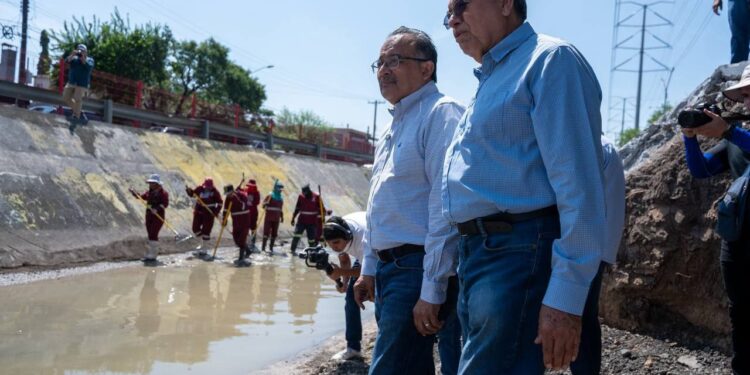 Refuerza Escobedo mantenimiento de pluviales
