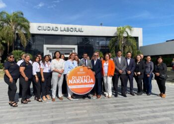 Se suma Secretaría del Trabajo a “Puntos Naranja” 