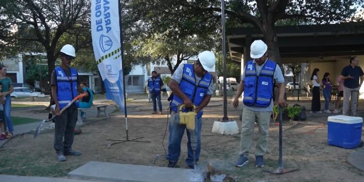 Arranca San Nicolás construcción de cancha 3×3