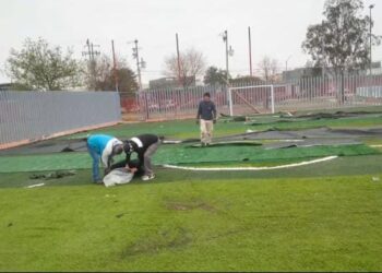 Santa Catarina rehabilita espacios deportivos