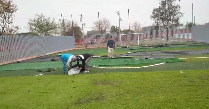 Santa Catarina rehabilita espacios deportivos