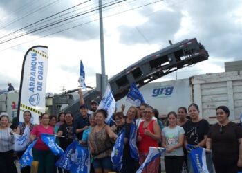 Rehabilitan avenida Churubusco en San Nicolás