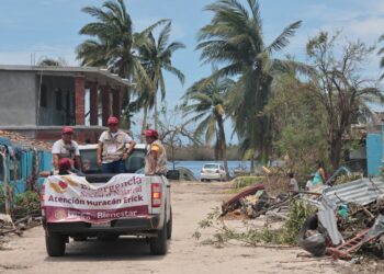 Tras impacto de Erick inician censo en Oaxaca y Guerrero