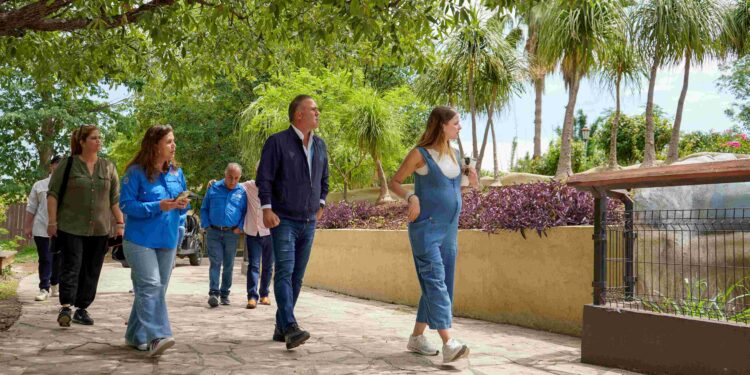 Supervisan avances de rehabilitación en el Parque La pastora