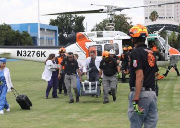 Trasladan pulmones para paciente en NL