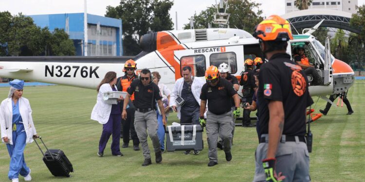 Trasladan pulmones para paciente en NL