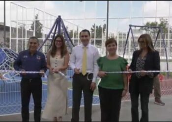 Remodela San Pedro cancha en Tampiquito