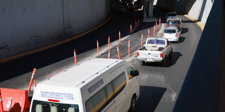 Implementarán contraflujo en túnel de la Loma Larga 