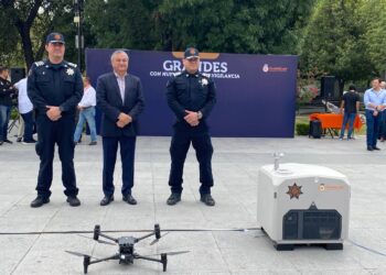 Implementa Guadalupe seis drones para mejorar la seguridad