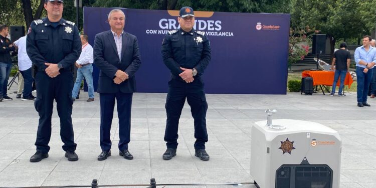 Implementa Guadalupe seis drones para mejorar la seguridad