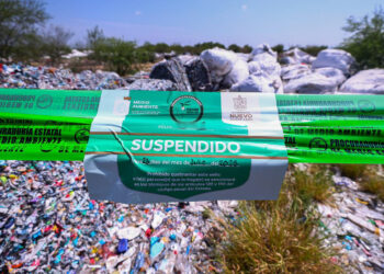 Suspenden tiradero clandestino en Salinas Victoria