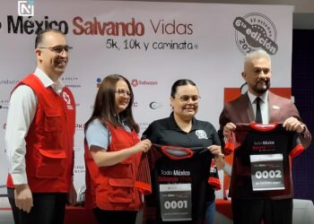 Invita Cruz roja a carrera “Todo México salvando vidas”