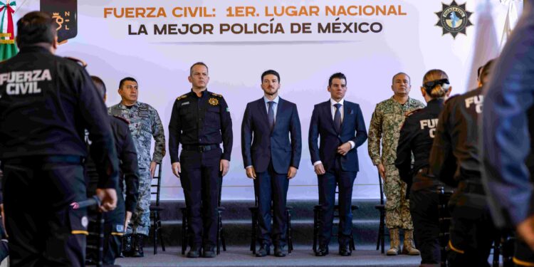 Reconoce a Fuerza Civil por ser la mejor policía