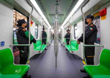 Incorporan 6 trenes a la línea 1