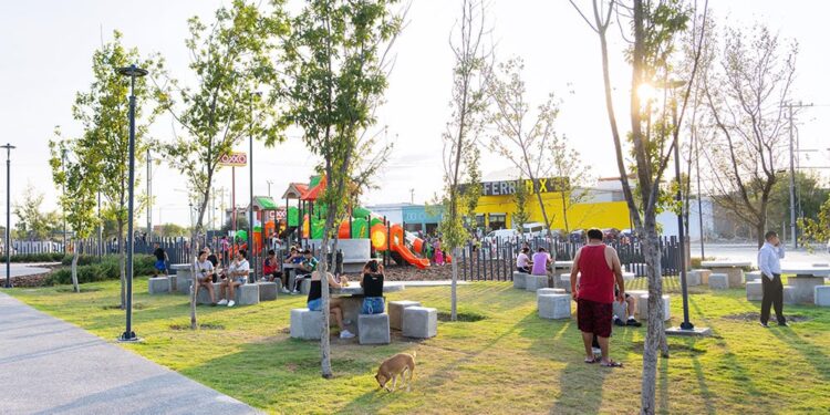 Inauguran parque en Valle del Norte