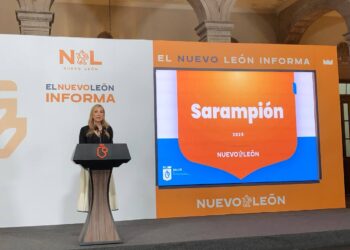 Monitorean primer caso de sarampión en Nuevo León