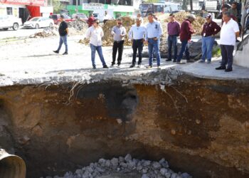 Refuerzan obras de mejoramiento urbano en Escobedo