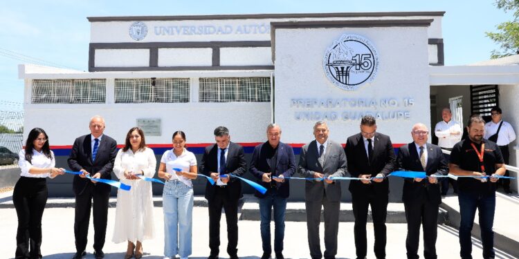 Inauguran Extensión de Preparatoria 15 en Guadalupe  