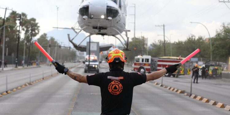 Llega corazón para trasplante en NL