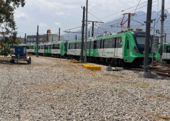 Llegan nuevos trenes a línea 1 del metro