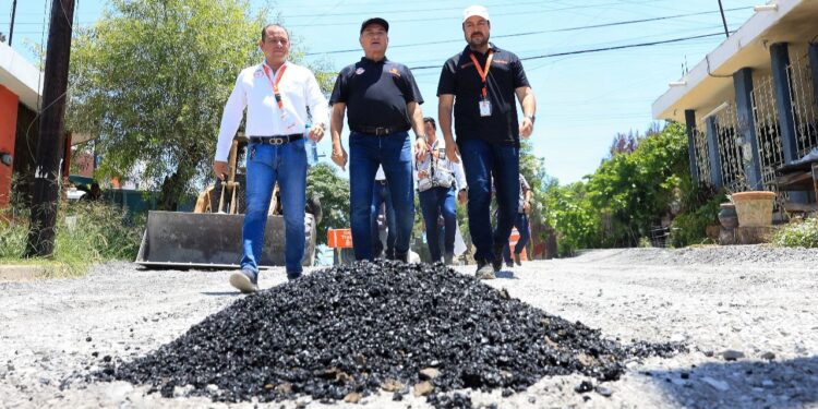 Inician Rehabilitación vial en Hacienda Guadalupe y Rancho Viejo