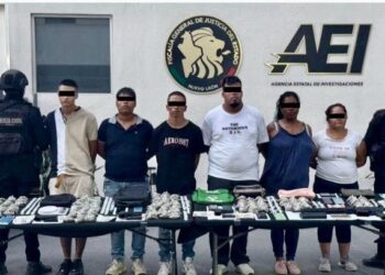 Detienen a seis con armas y drogas en Juárez