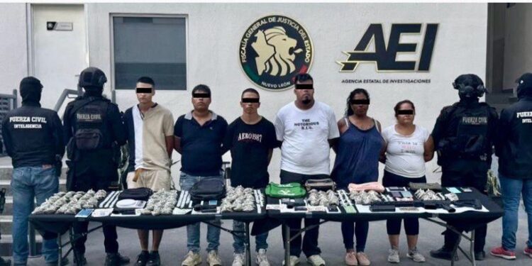 Detienen a seis con armas y drogas en Juárez