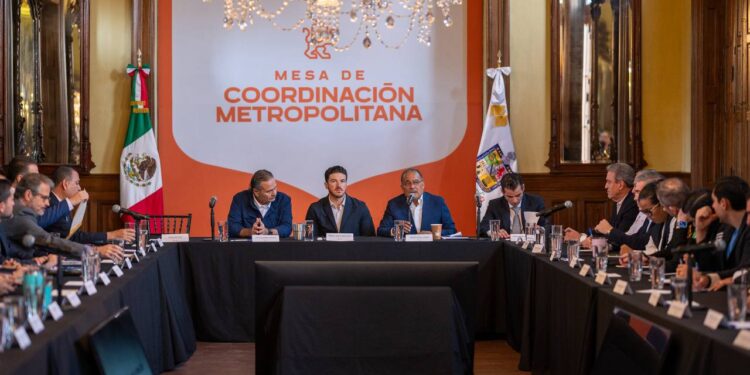 Se reúne Mesa de Coordinación Metropolitana