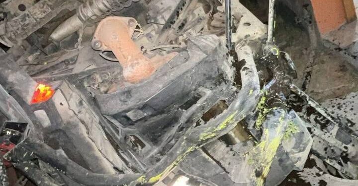 Muere hombre tras volcar razer en Santiago 