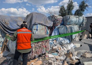 División Ambiental suspende chatarrera en Escobedo