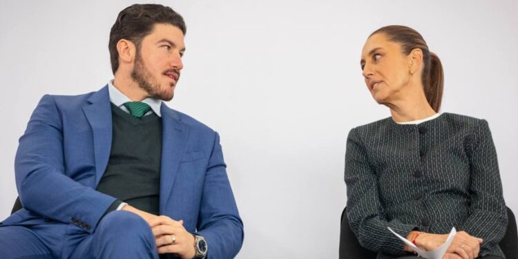 Samuel Garcia con presidenta Sheinbaum