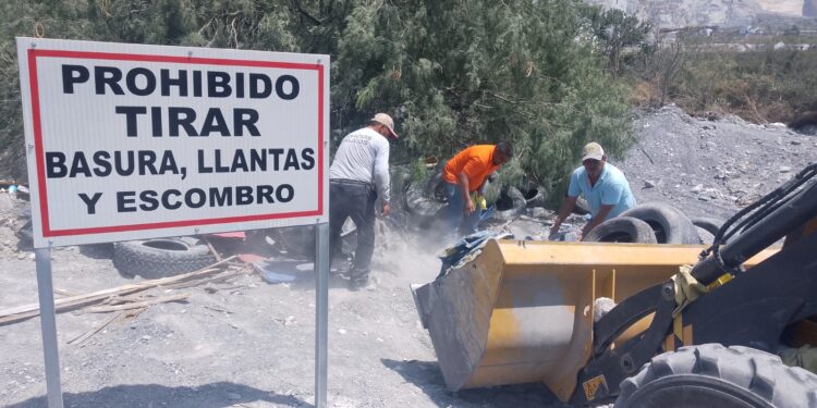 Refuerzan limpieza y vigilancia en avenida Colosio