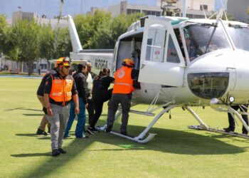 Trasladan corazón de menor para trasplante en CDMX