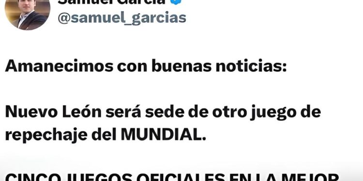 NL tendrá partido de repechaje en mundial