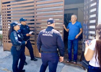 Fortalecen la seguridad con visitas domiciliarias