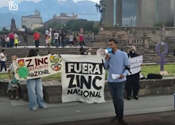 Protestan contra Zinc Nacional