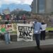 Protestan contra Zinc Nacional