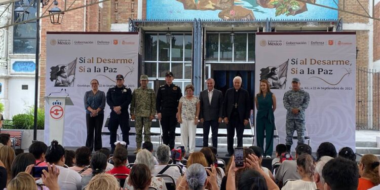 Inicia canje de armas por efectivo en Guadalupe