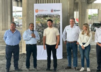 Supervisan avances en el “Triángulo Norte”