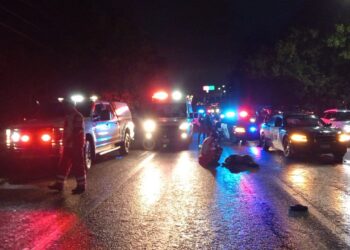 Muere hombre arrollado en la Carretera Nacional  