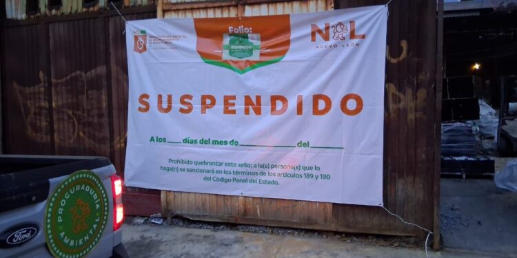 Suspende División Ambiental chatarrera denunciada por derrame de ácidos