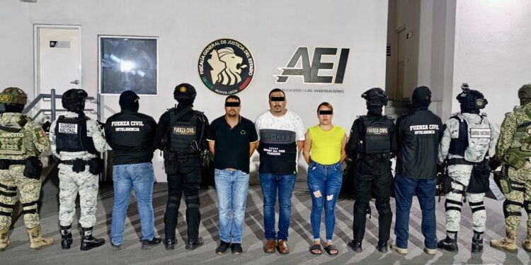 Capturan en Apodaca a ocho presuntos generadores de violencia