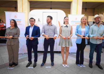 Inauguran lactario junto a presidencia de Juárez