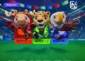 Presentan a las mascotas del mundial