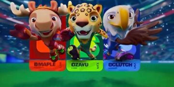 Presentan a las mascotas del mundial