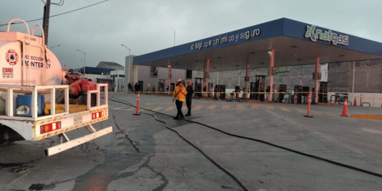 Deja un lesionado explosión en gasera