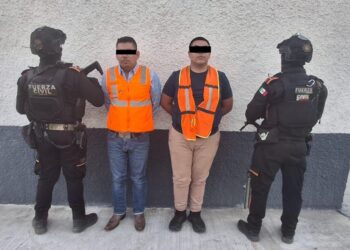 Aseguran más de 300 mil pesos en Anáhuac y detienen a dos